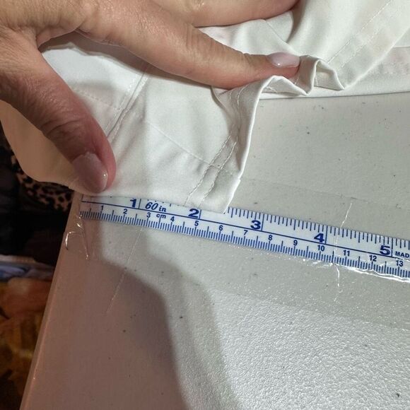 SO White Pull on Built In Lined Shorts Athletic Shorts Pockets Size XL - Picture 8 of 9